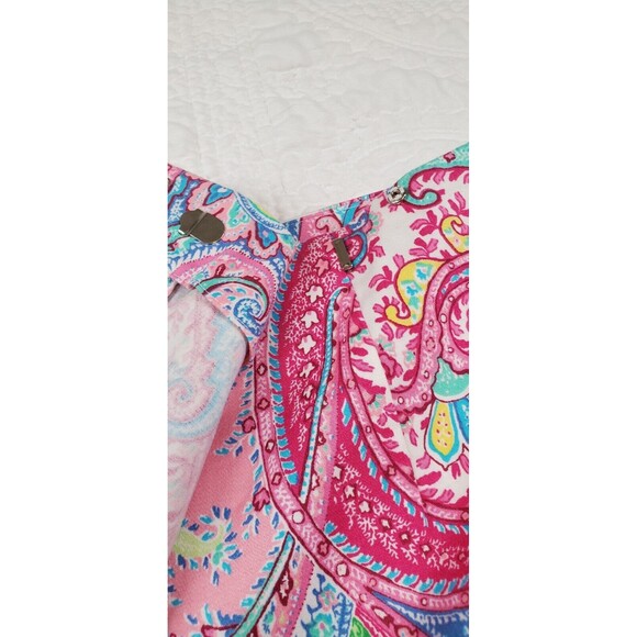 Island Republic Women's Skort Size 12 Stunning Paisley Print Shorts Golf Skirt - Picture 8 of 11